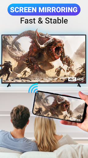 Cast to TV HD Screen Mirroring screenshot 1