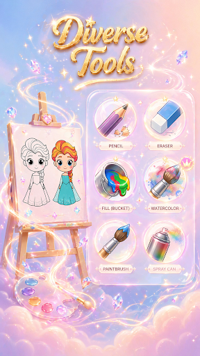 Coloring Draw: Fun Painting screenshot 2
