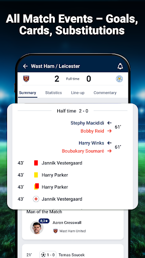 Football Live Score - Results screenshot 3