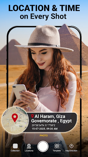 GPS Camera - Timestamp & Map screenshot 2