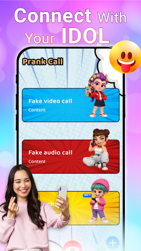Idol Prank Call - Chat & Video screenshot 2