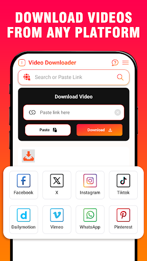 Video Downloader for Social screenshot 1
