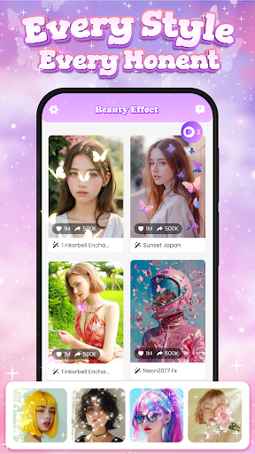 Video Effects: Beauty Filters screenshot 4