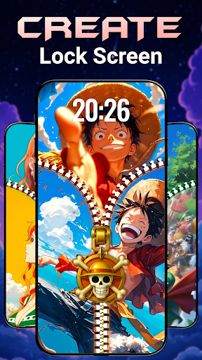 Zipper Theme: Zip Lock Screen screenshot 1
